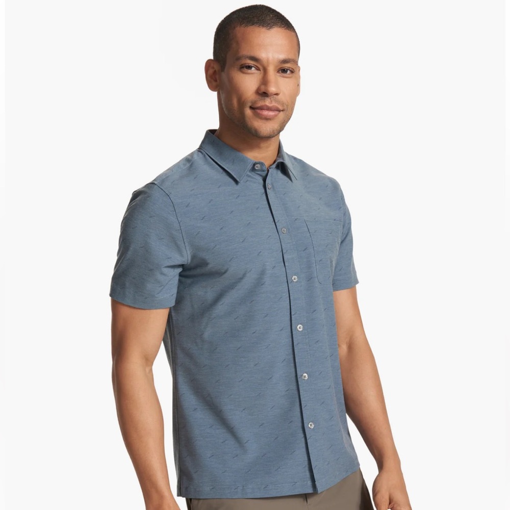 Vuori Men’s short sleeve Bridge Button Down